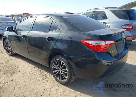 2015 Toyota Corolla S Plus из США, поврежденный, VIN 5YFBURHE5FP289473